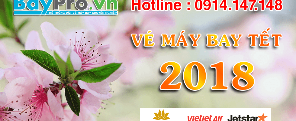 ve may bay tet 2018, ve may bay tet mau tuat